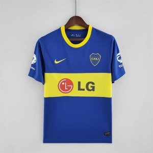 10-11 Boca Juniors Top Quality Home Retro Soccer Jersey custom T-shirt Football Jersey ROMAN
