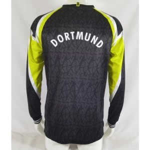 95-96 Dot-md CHAPUISAT BLACK Long sleeve Top Quality Away Retro Football Jersey custom T-shirt.