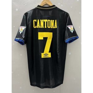 93-94 MAN-U CANTONA KEANE GIGGS BECKHAM Top Quality Away Retro Football Jersey custom T-shirt