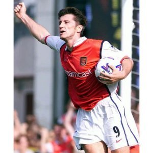 99-00 Arsenal HENRY BERGKAMP SUKER Top Quality Home Retro Football Jersey custom T-shirt