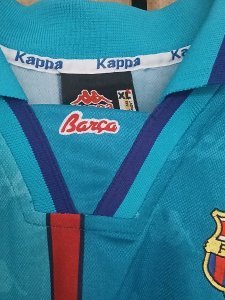 Barcelona jersey away year 1996-1997