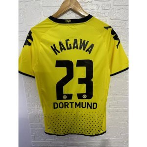 11-12 Dortmund Top Quality Home Retro Soccer Jersey custom Football T-shirt LEWANDOWSKI KAGAWA