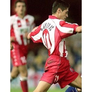 99-01 Red Star Belgrade BOSKOVIC Top Quality Home Retro Football Jersey custom T-shirt