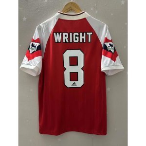 92-93 Arsenal WRIGHT Top Quality Home Retro Football Jersey custom T-shirt