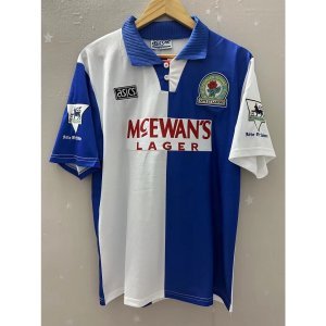 94-95 Black-bn SHEARER Top Quality Home Retro Soccer Jersey custom T-shirt Football Jersey