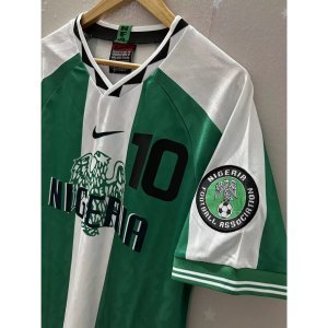 1996 Nigeria OKOCHA Top Quality Home Retro Football Jersey custom T-shirt