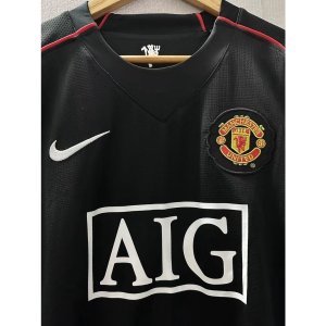 07-08 MAN-U RONALDO ROONEY Top Quality Away Retro Football Jersey custom T-shirt