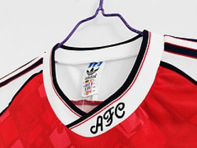 1990-1992 arsenal home jersey