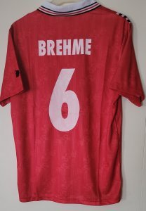 maillot de foot vintage Kaiserslautern 1997/98 Brehme 6 jersey trikot camiseta maglia soccer