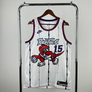 Toronto Raptors Retro White - Vince Carter #15