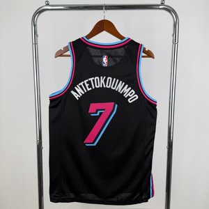 Giánnis Antetokoúnmpo - Miami Heat *CITY EDITION* Black #7