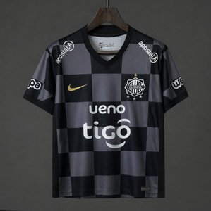 Paraguay - 26-27 Olimpia Away Black Jersey