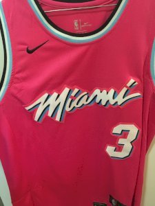 Miami Heat Dwyane Wade City Edition Miami Vice Rose