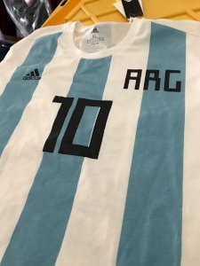 Lionel Messi Argentine maillot
