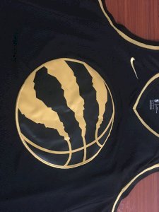 Kawhi Leonard Toronto Raptors golden edition