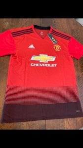 MAILLOTS DOMICILE JERSEY HOME MANCHESTER UNITED 2018/19