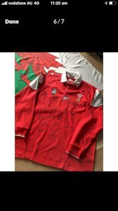 2003 Signed Welsh Rugby Team