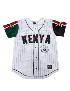 Kenya Jamhuri Baseball Jersey