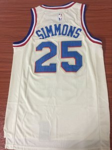 Ben Simmons Philadelphia Sixers - Blanc 